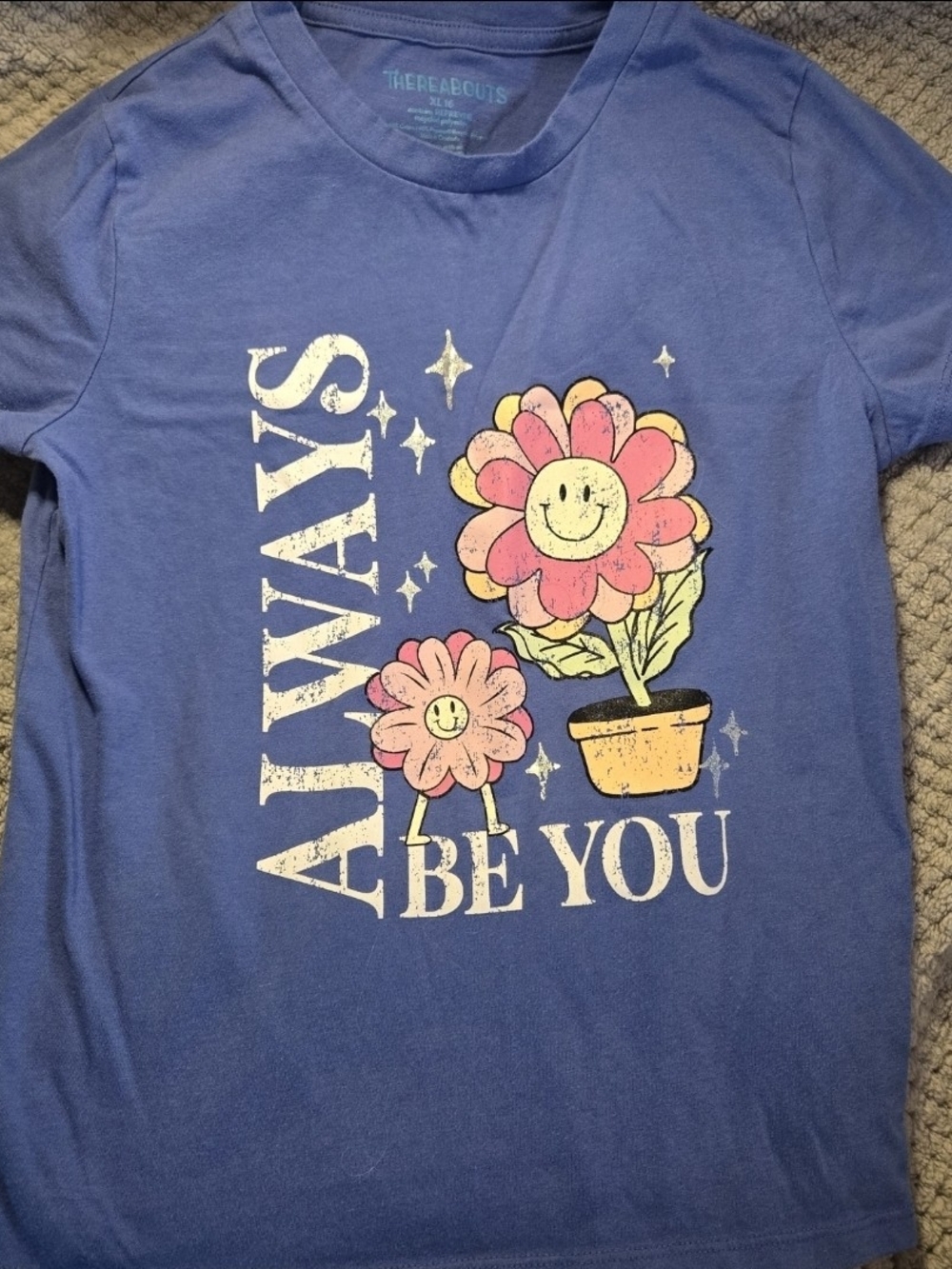 Thereabouts 'Always Be You' Graph Graphic Kids Tee - XL